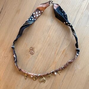 Mandriana Bandana Charm Necklace